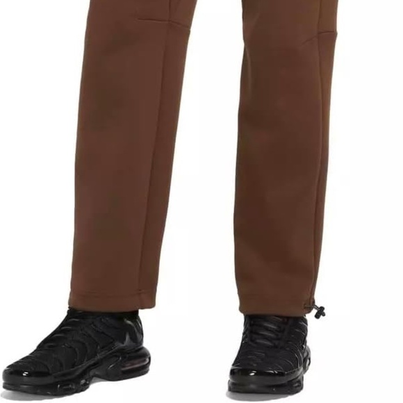 Nike Men's Tech Fleece Pants - Cacao Wow Brown - Large - Style# DQ4312 - Picture 12 of 13